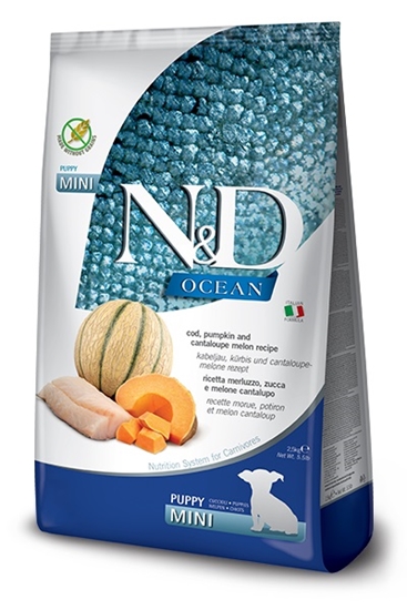 Picture of N&D Ocean Dog Puppy Mini Cod, Pumpkin & Cantaloupe Melon